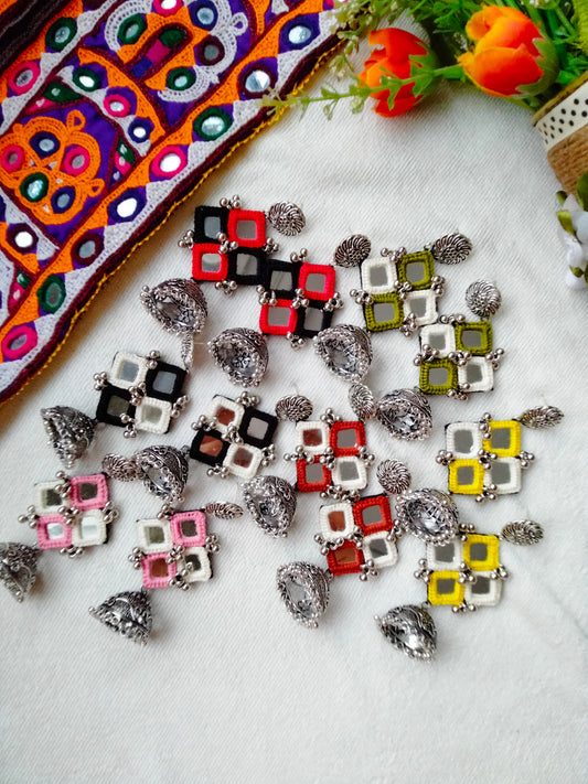 Mirror earings #1