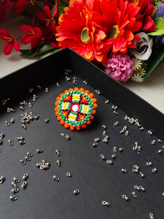 Beads ring #16