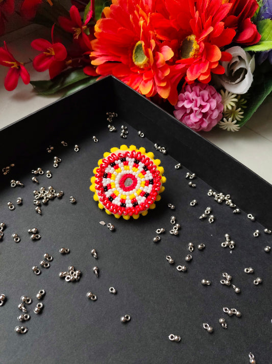 Beads ring #12
