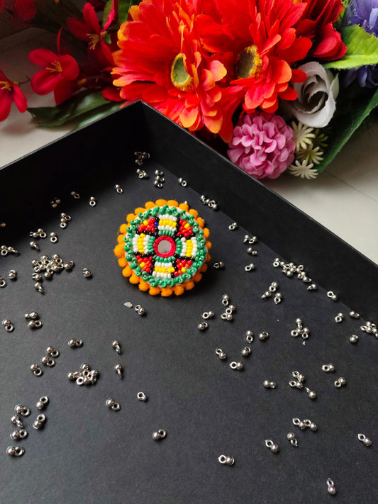 Beads ring #7