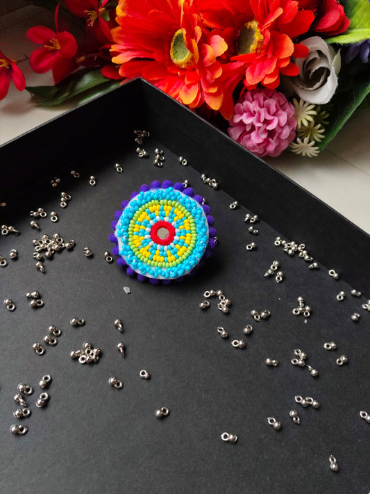 Beads ring #8