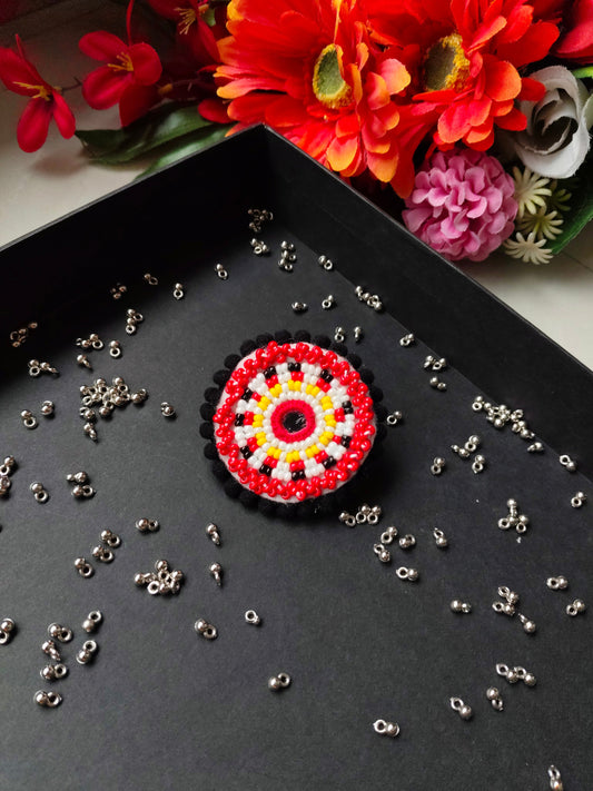 Beads ring #4