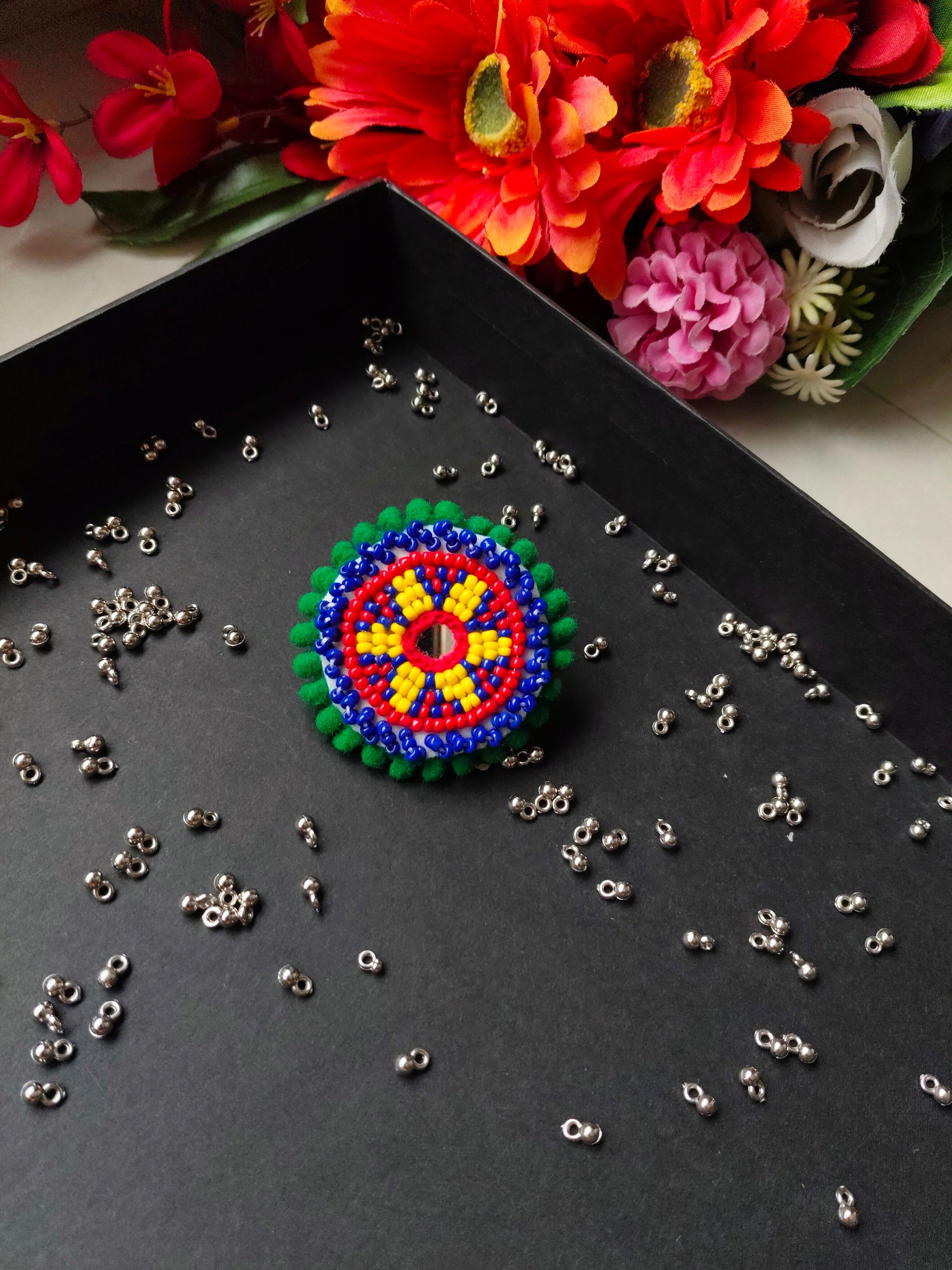 Beads ring #1