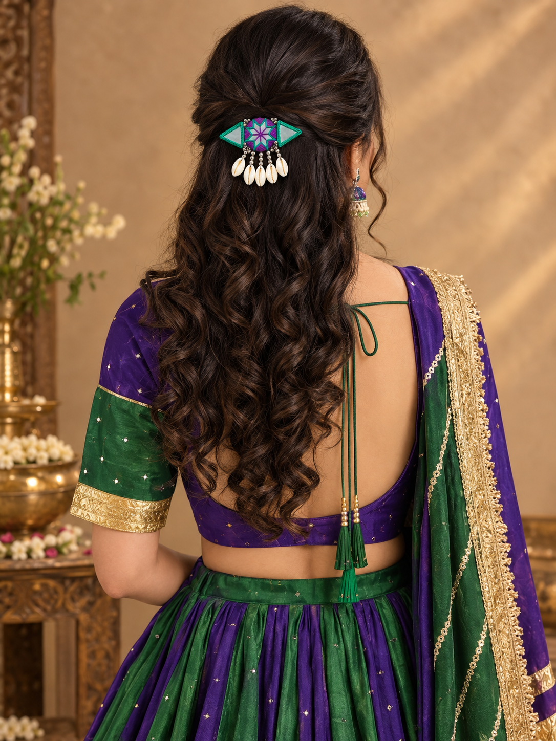 Navratri Hairpin | Navratri Hair Accessories| Garba Hair Accessories